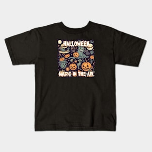 Halloween Magic in the Air Kids T-Shirt